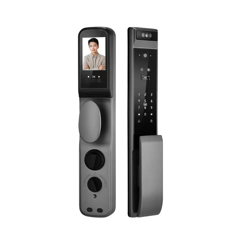 3D Face Recognition Fingerprint Smart Door Lock Smart Home Lock Door Tuya & Ttlock Supported